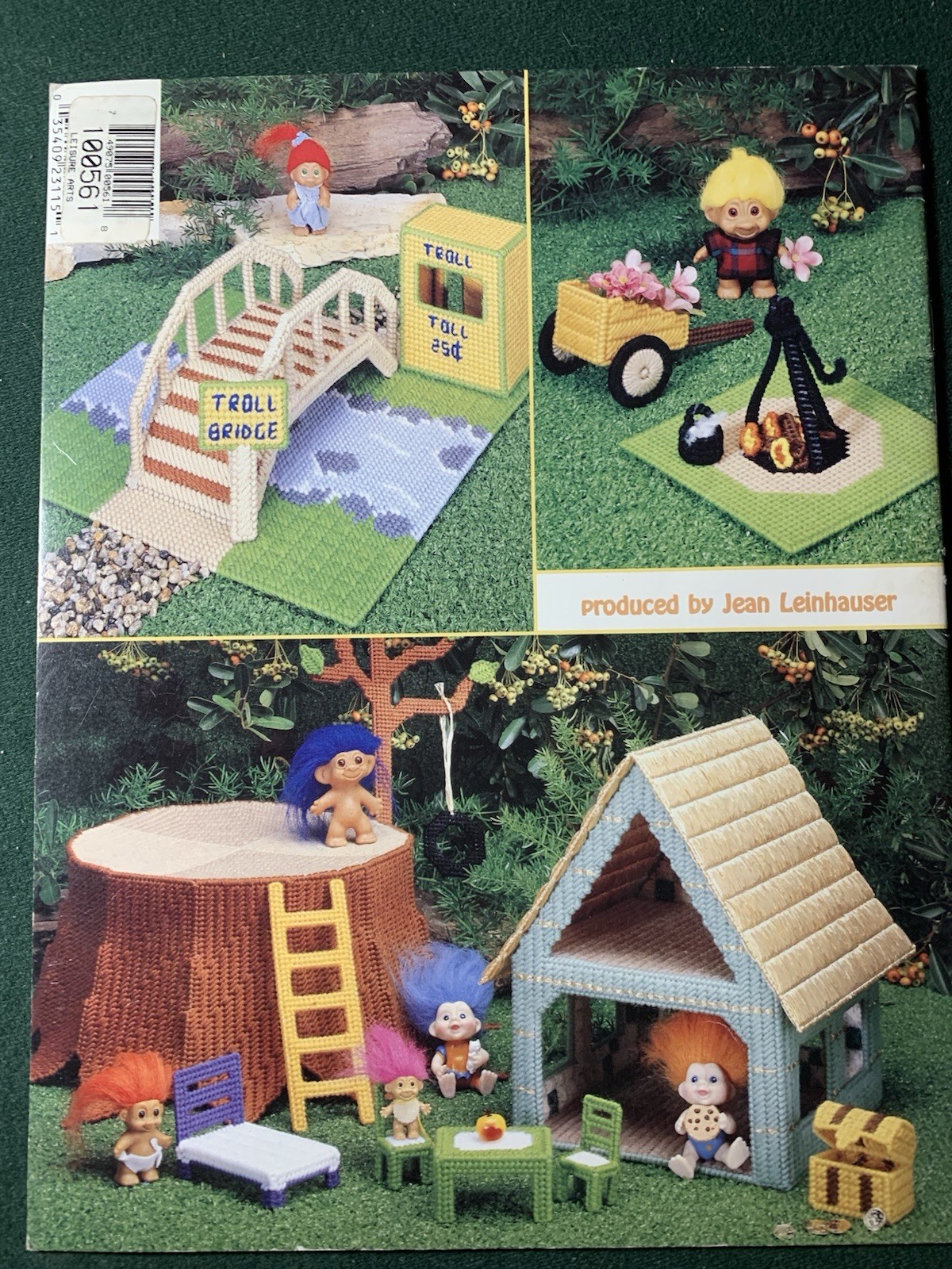 Troll House Plastic Canvas Pattern