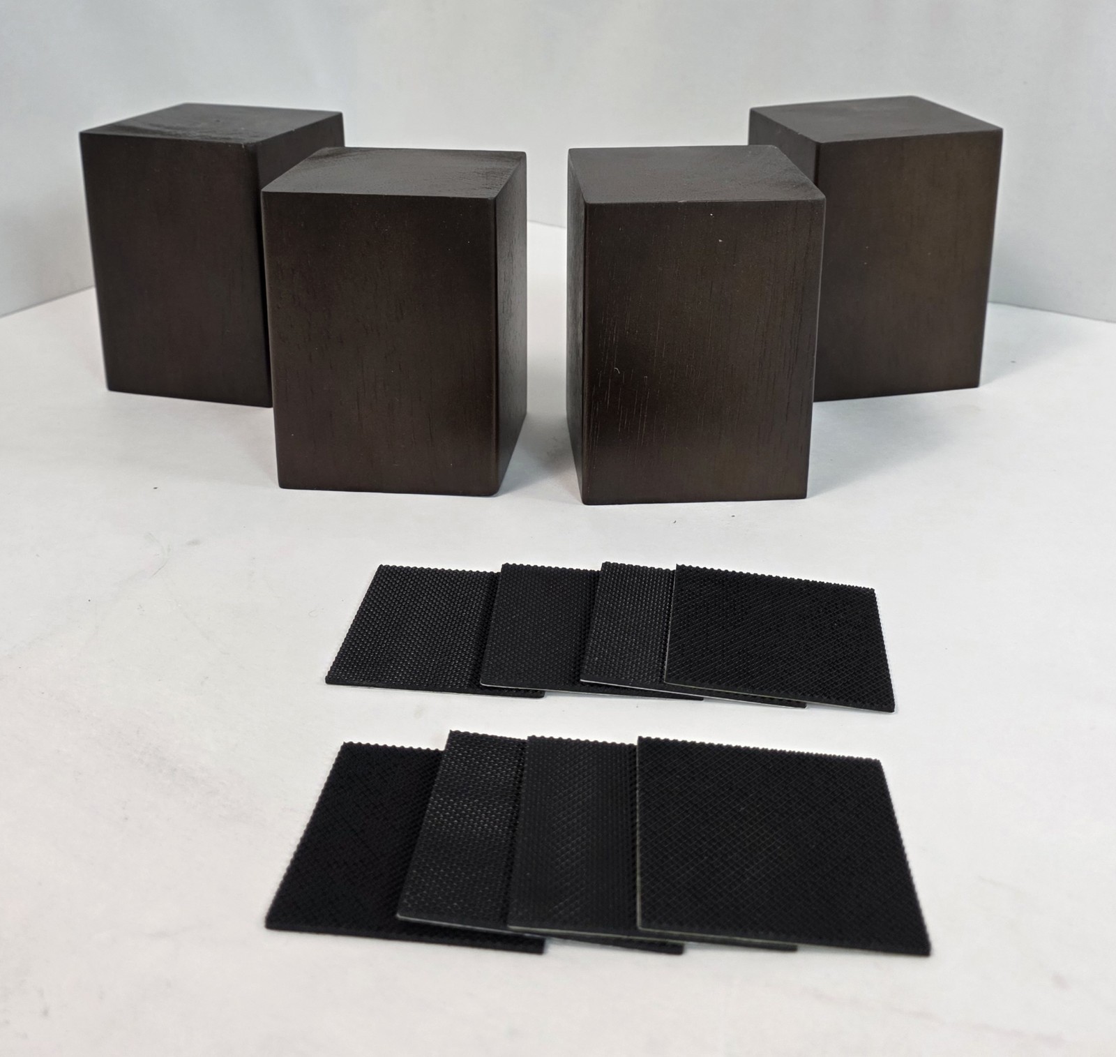 Wood Bed Risers 4 Inch, Sopicoz Furniture Risers - Sturdy, Stylish and...