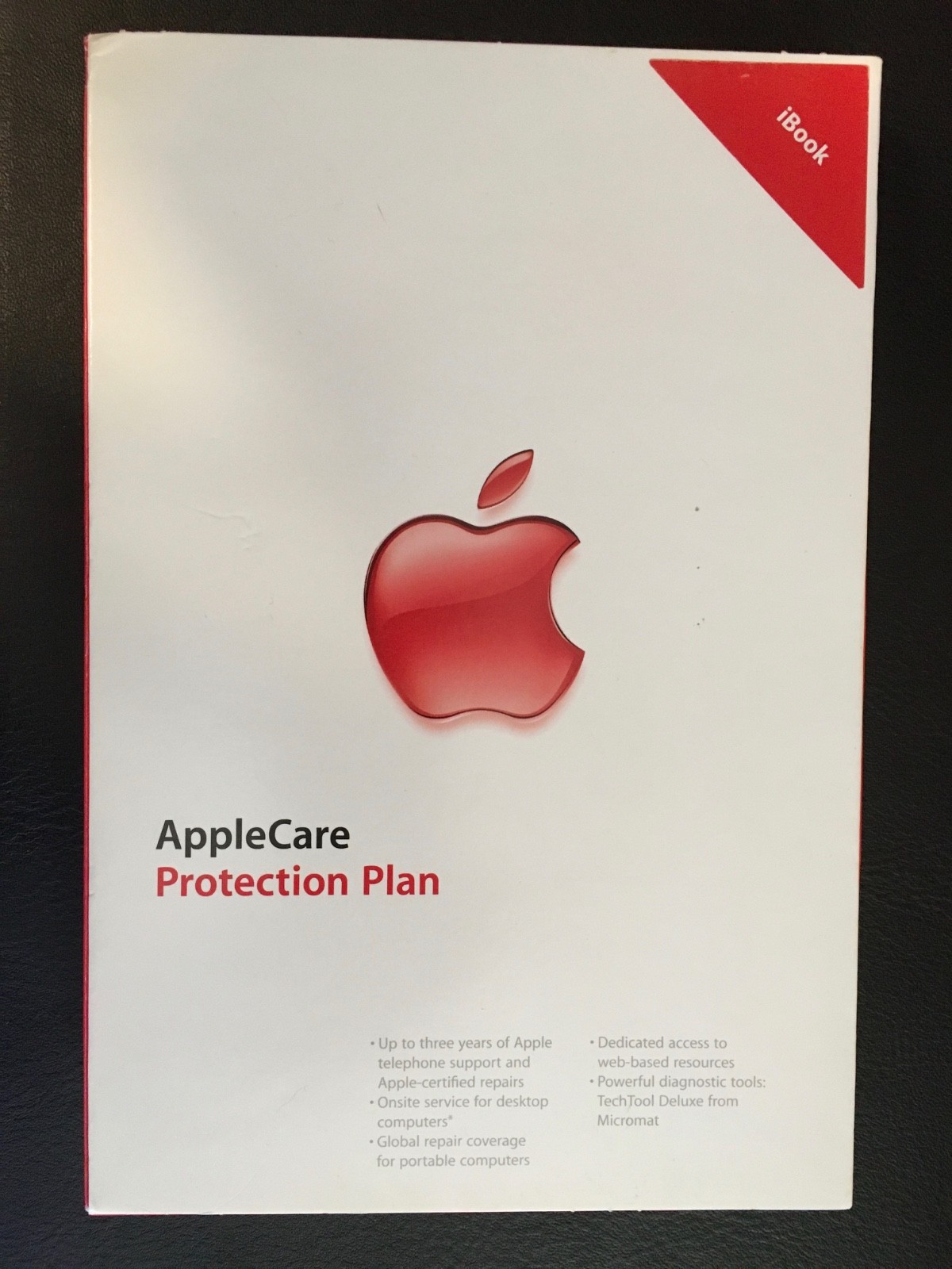 Applecare Protection Plan iBook / Macintosh Computer Software
