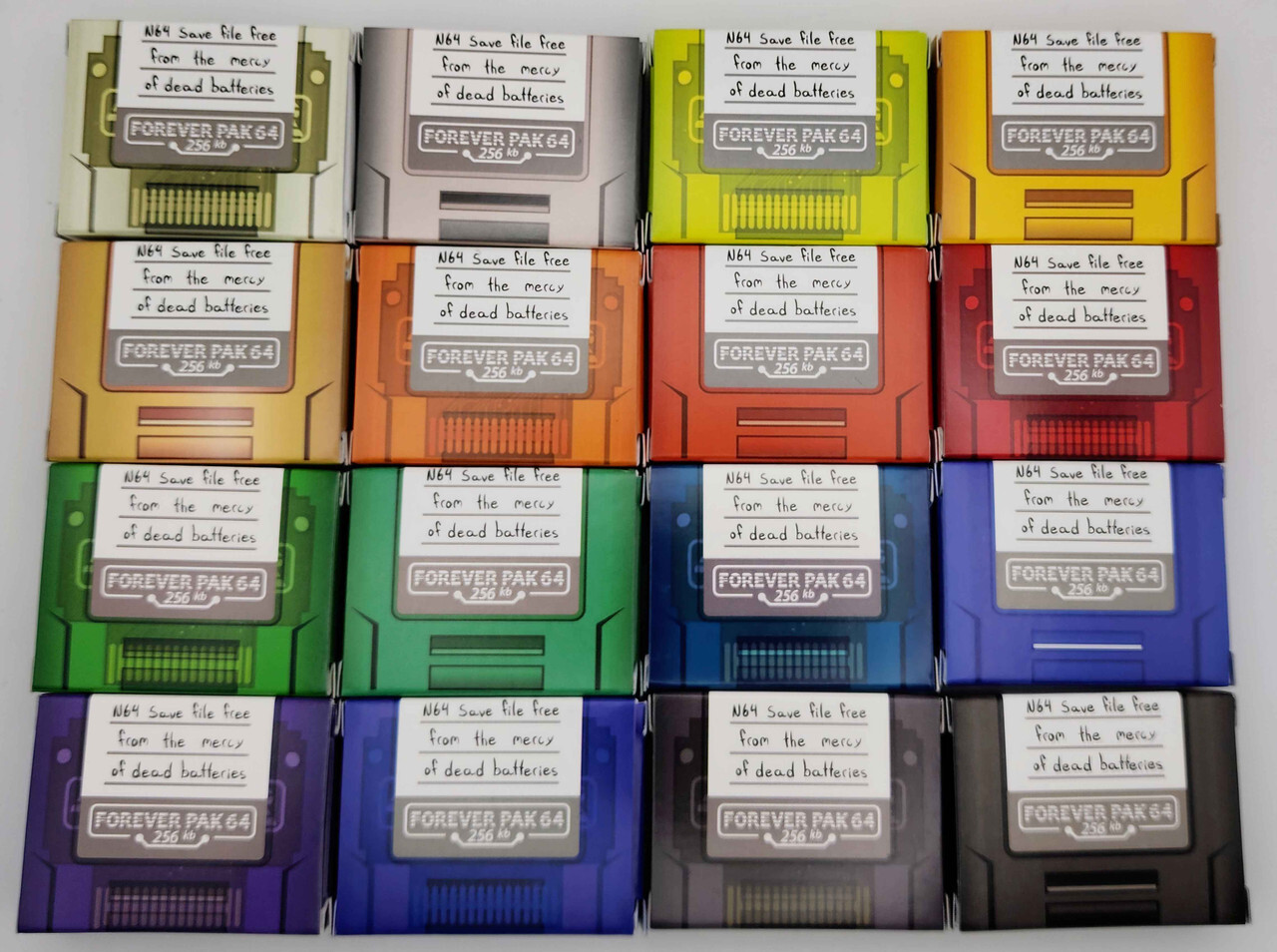 Forever Pak 64 - 256KB Battery-free Memory Pak for Nintendo 64 NEW