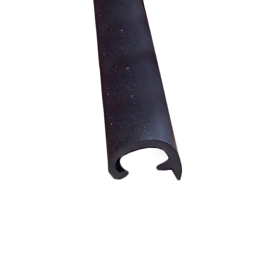 5/8" BLACK RV Marine Camper Vinyl Trim Molding Flexible Screw Cap Cover