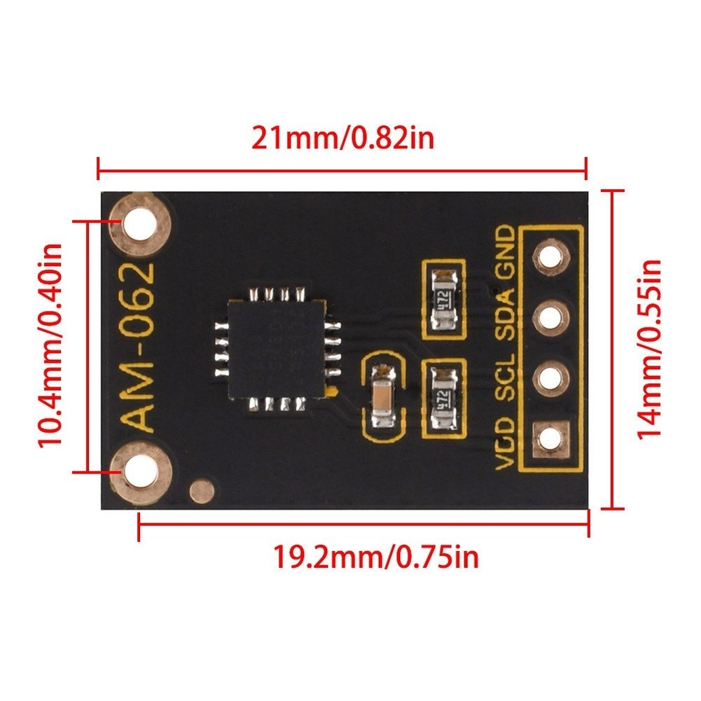 TSYS01 Temperature Sensor I2C Module for Precision Measurement Systems