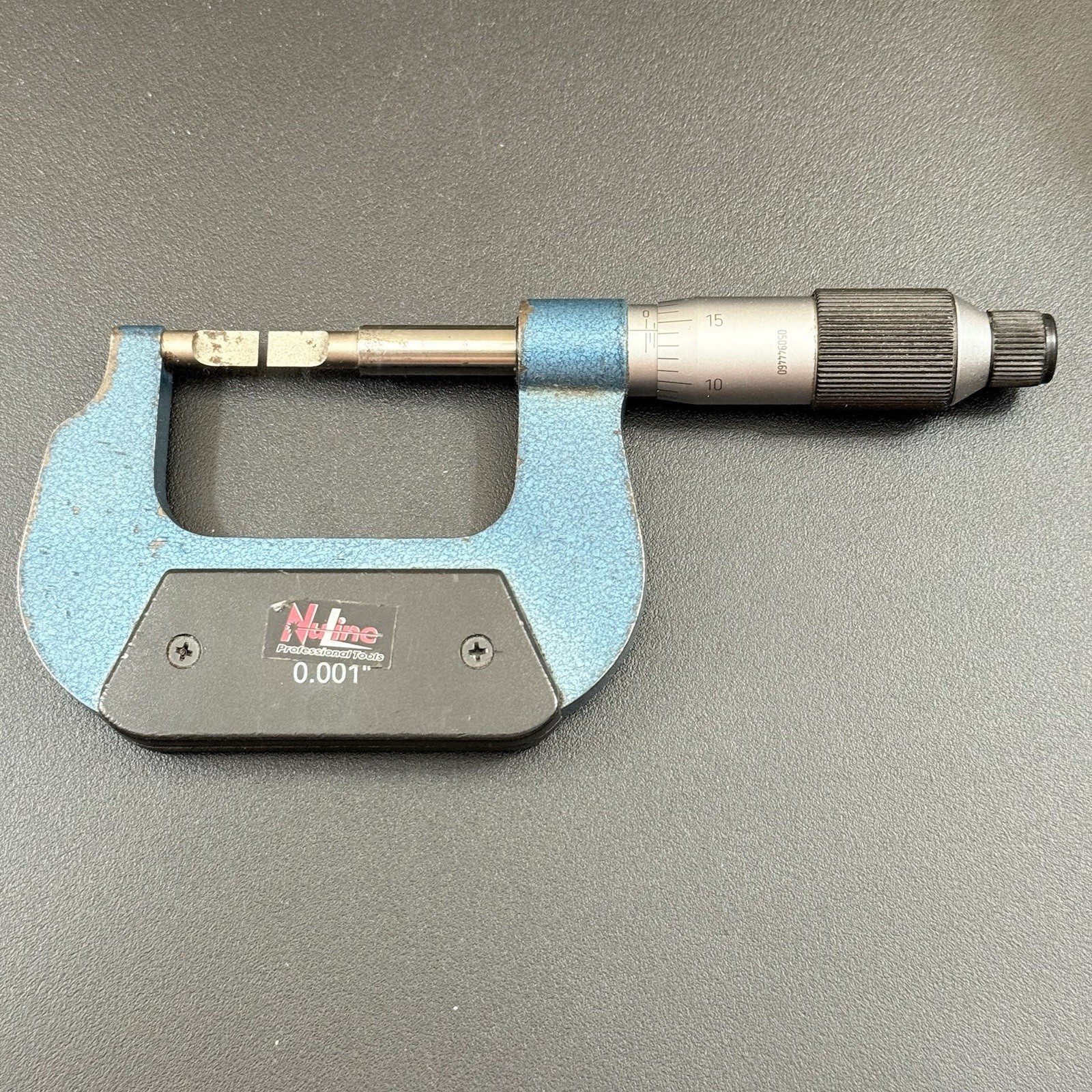 NuLine 0-1" Blade Outside Micrometer .001” Resolution Ratcheting Stop