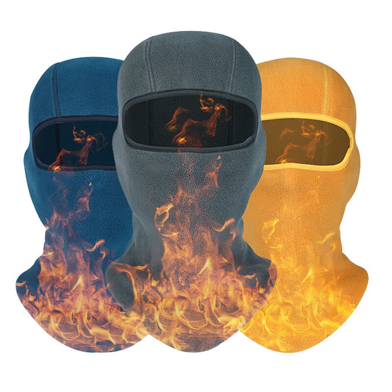 Balaclava Cold Weather Hood Thermal Fleece Windproof Ski Face Mask for Men Women
