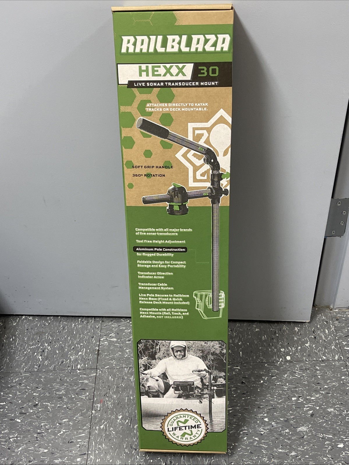 RailBlaza Live Pole 30 Fish-Finder Mount Model Number 11-4191-11