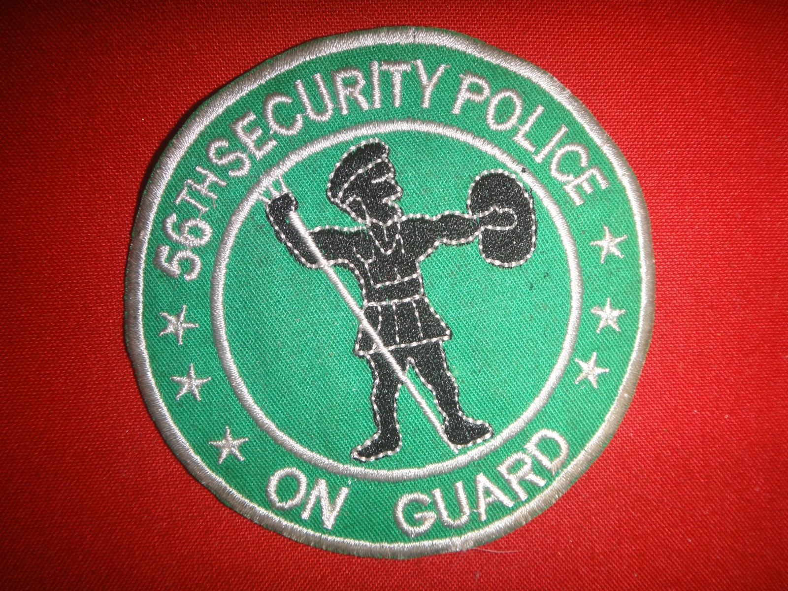Vietnam War Patch US 56th Security Police Sq "ON GUARD" NAKHON PHANOM Air Base