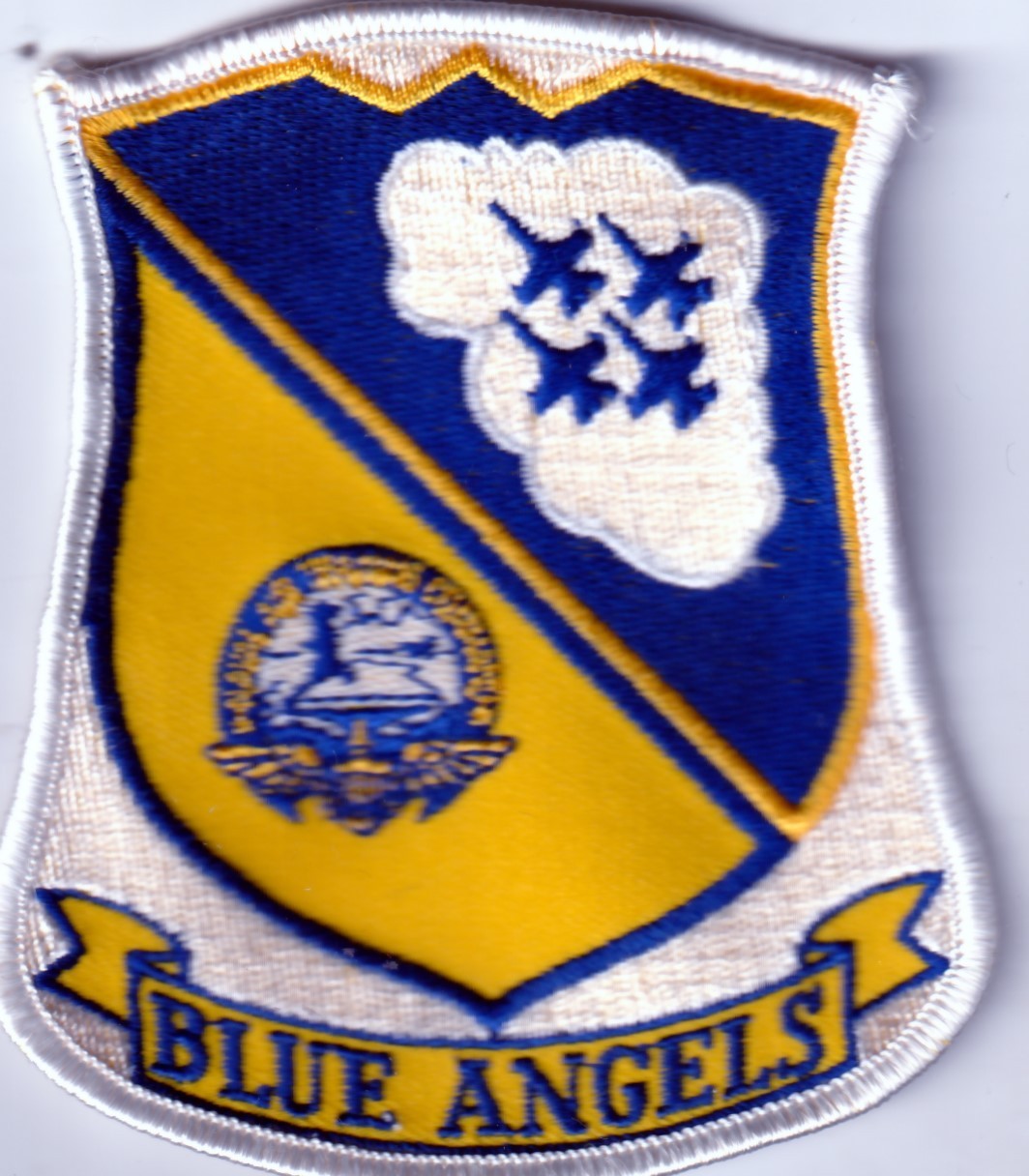USN  U.S. Navy Flight Demonstration Squadron Blue Angels patch -1