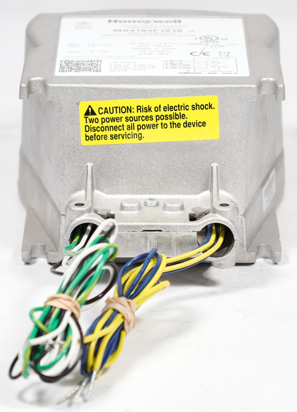 Honeywell MS4104F1210 Two Position Actuator