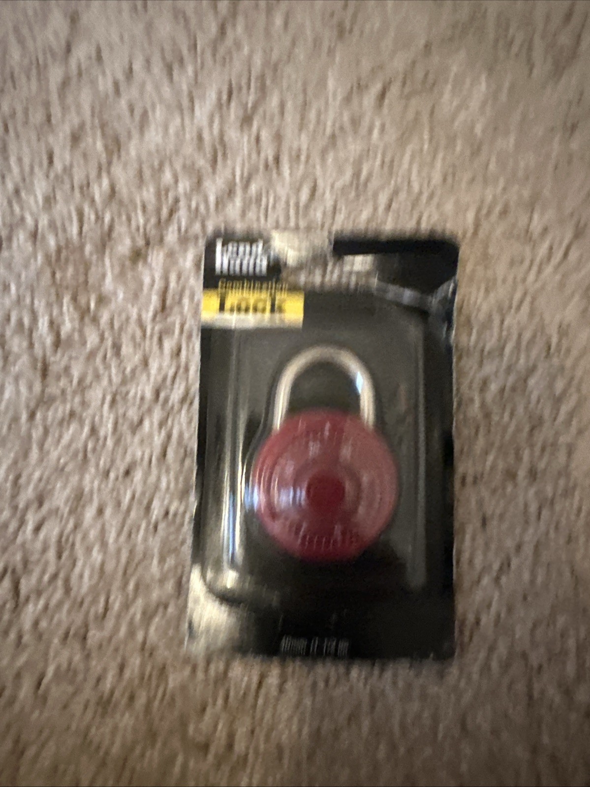 Combination Locks 40mm/1.5in Dial Locks Red Factory Sealed