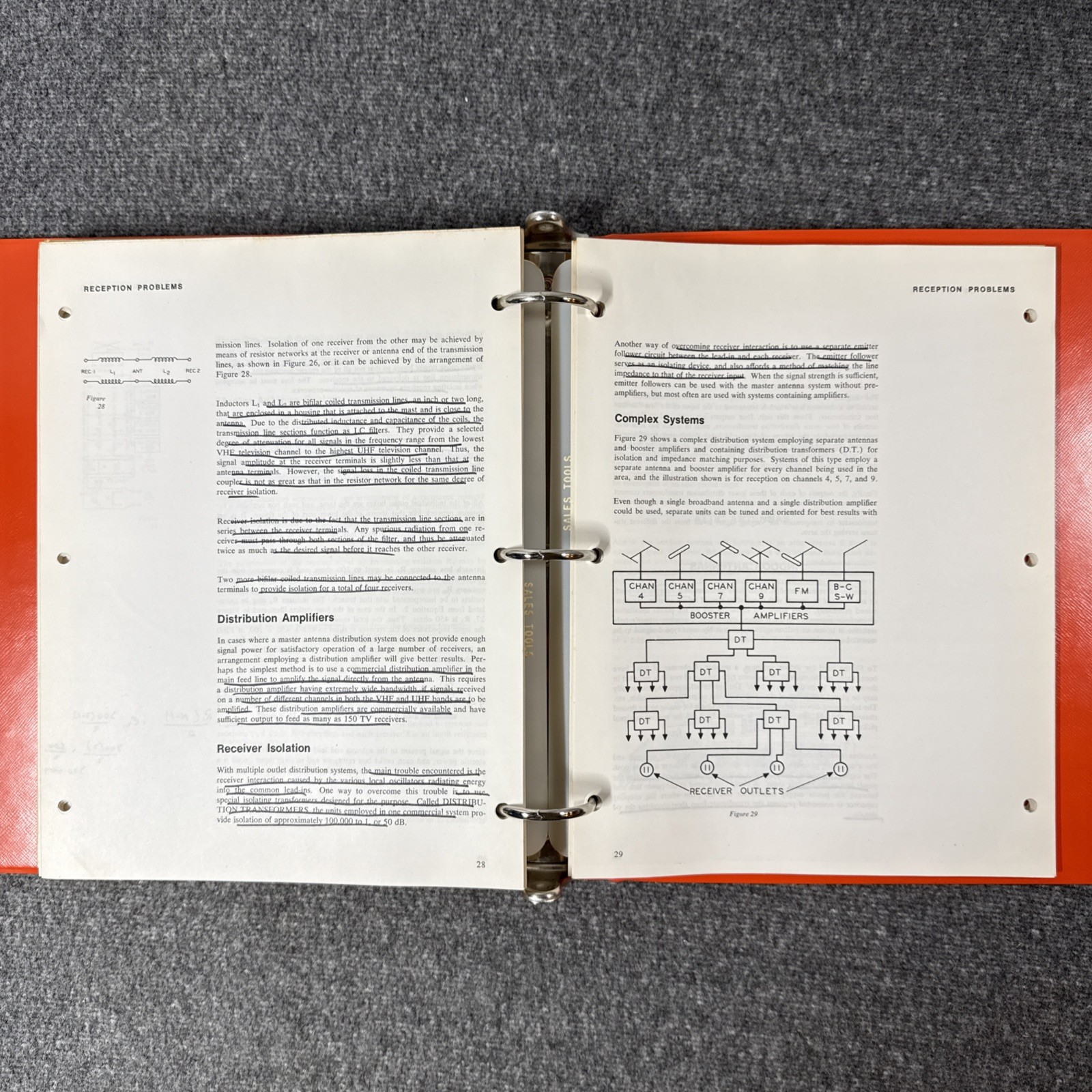 Bell & Howell Schools DeVRY Electronics Television Serving Course 831 - 10 Parts