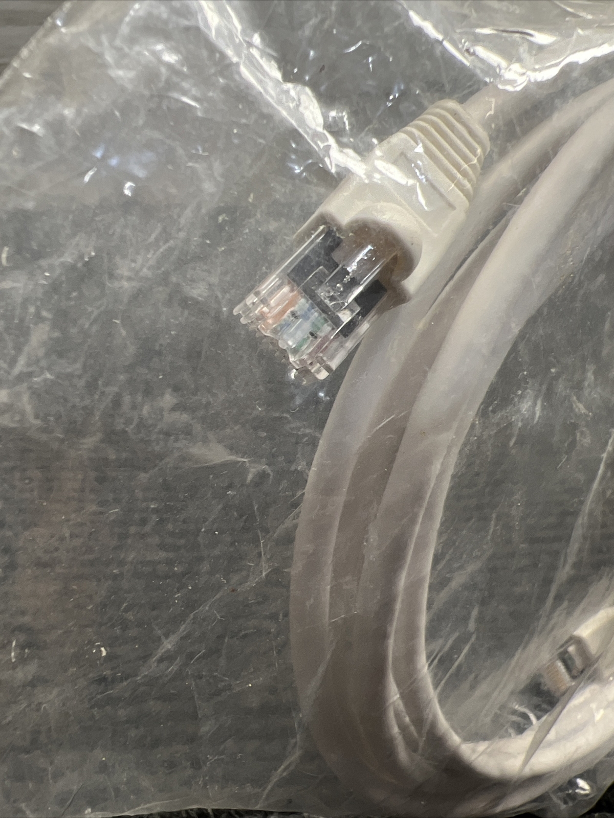 BELDEN 10 Foot White RJ45 Cat 5e Patch Cable DT350 STR