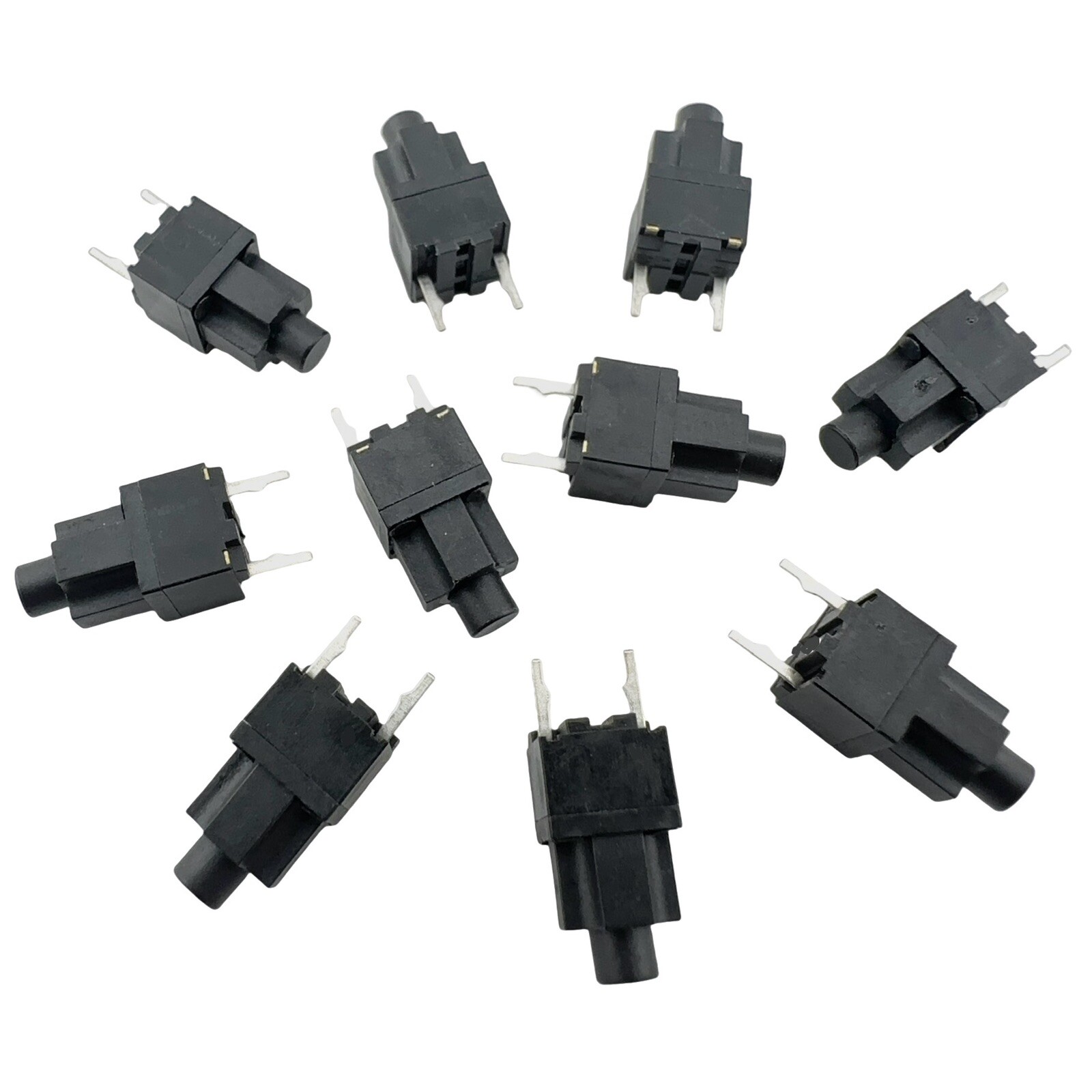 Kailh 6.2X6.2x11.9mm Square Tactile 2-Pin Mouse Micro-Switch (10 Pieces)