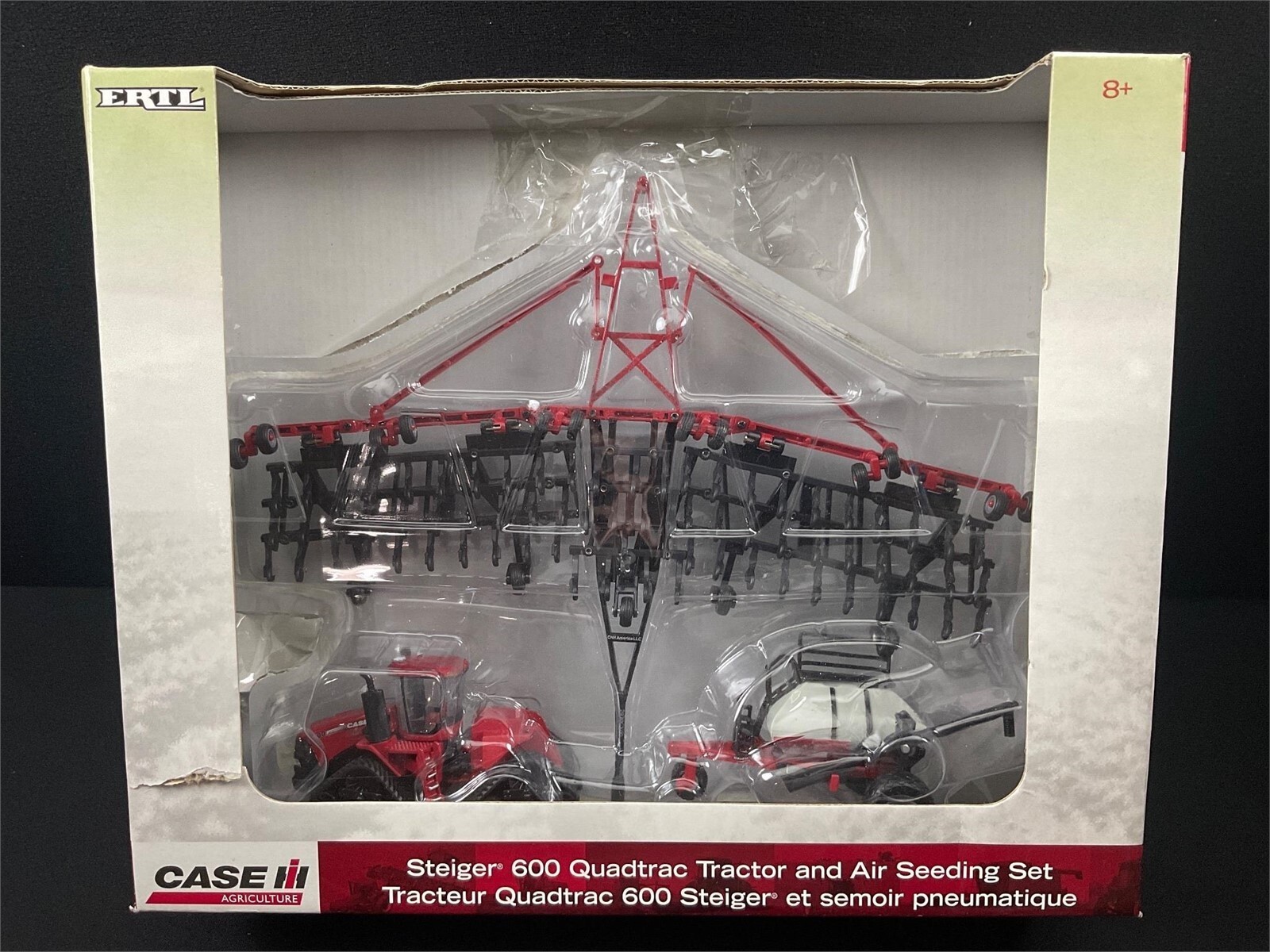 ERTL Case IH Steiger 600 Quadtrac Tractor Air Seeding Set - BRAND NEW