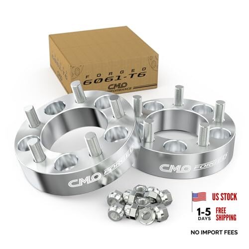 38mm (1.5 Inch) Wheel Adapters 5x114.3 to 5x150 (Hub to 2pcs -1.5" Thick