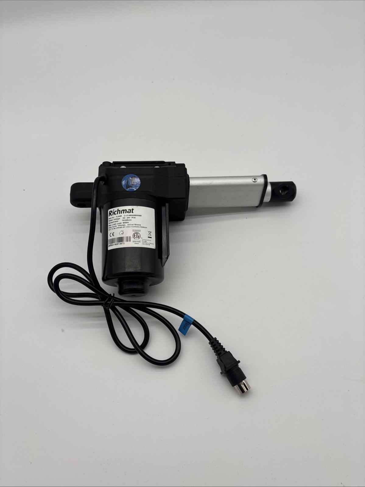 Adjustable Bed Richmat HJA58 8 Pin Foot Actuator Motor 70/245mm Replacement