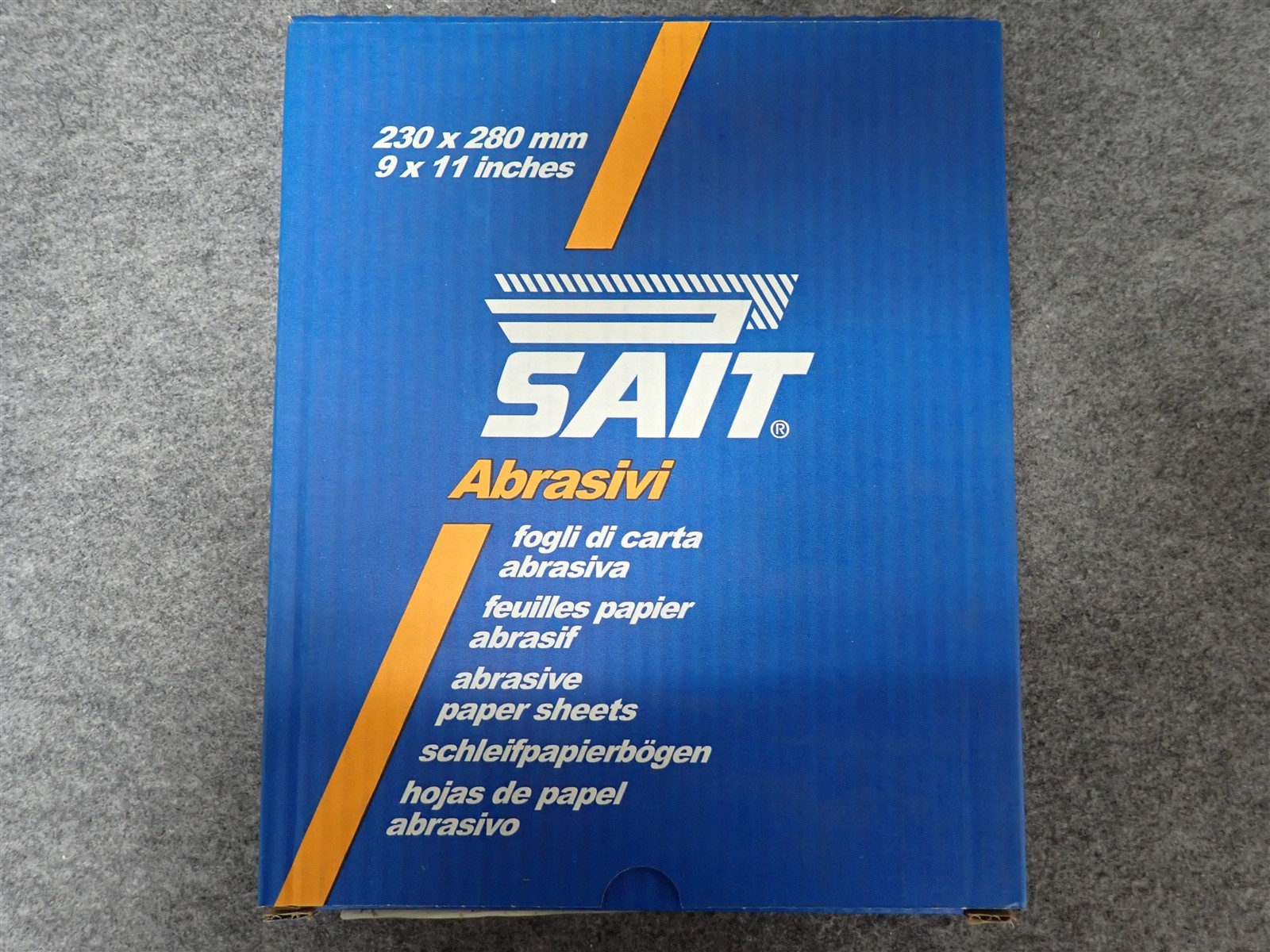 NEW SAIT (100 Pack) 84203 Aluminum Oxide 240X Grade 9 x 11" (M30)
