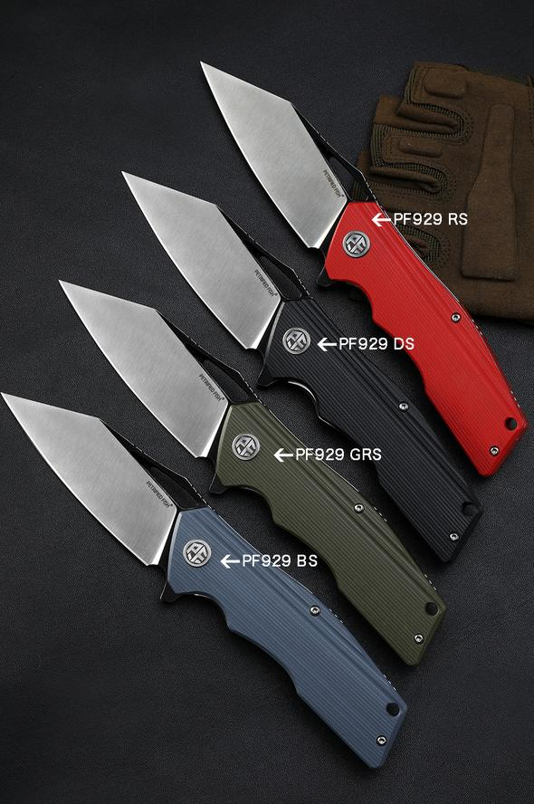PETRIFIED FISH KNIFE | PF929 | D2 | CERAMIC BALL BEARINGS | G10 | USA SHIPPER