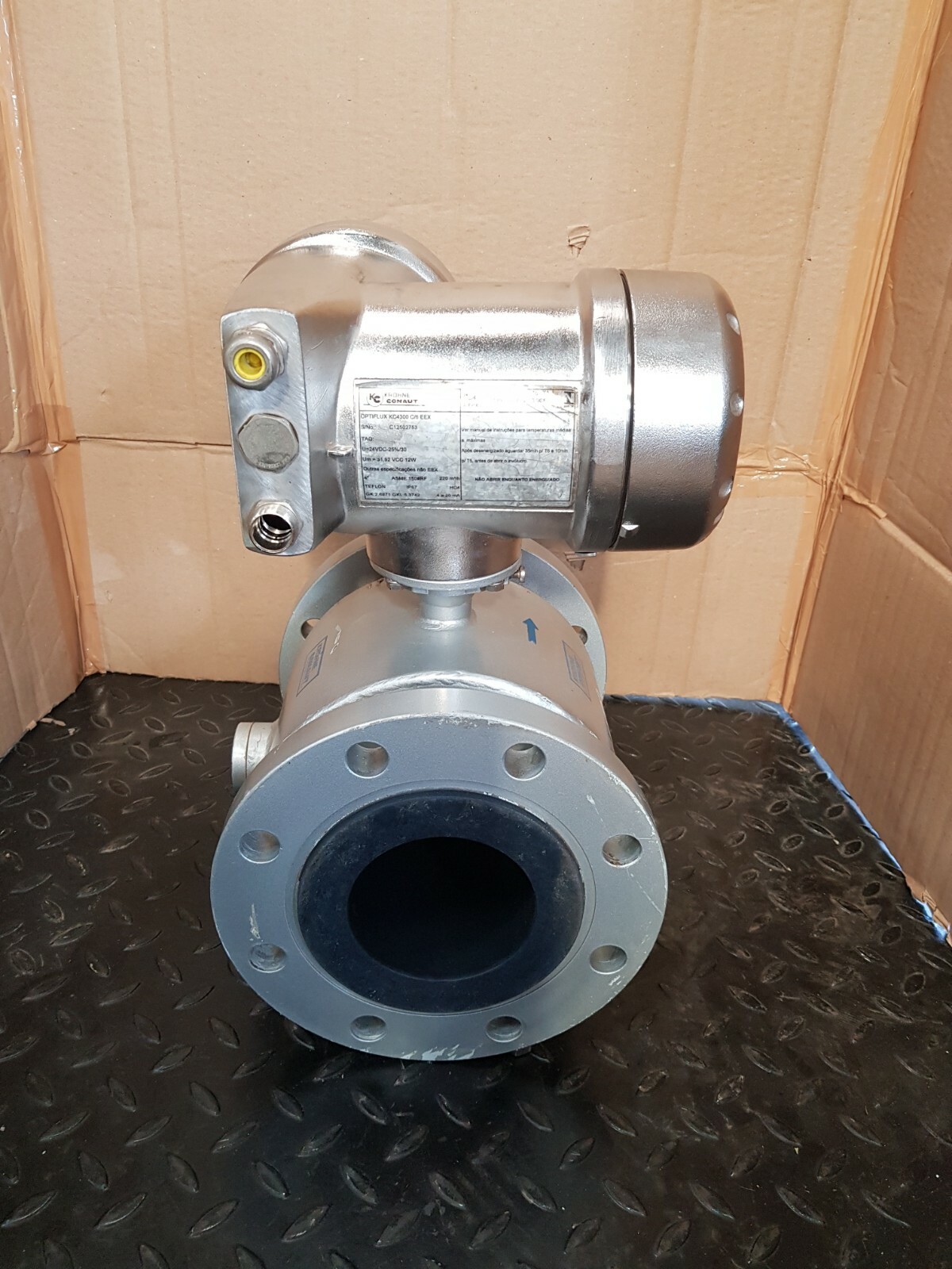 KROHNE CONAUT OPTIFLUX KC4300 C/6 EEX Measuring System Flowmeter