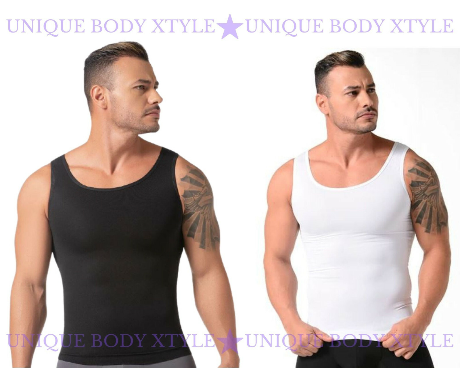 FAJA COLOMBIANA CAMISETA PARA HOMBRE UNDERSHIRT SHAPEWEAR FOR MEN GEORDI 3301