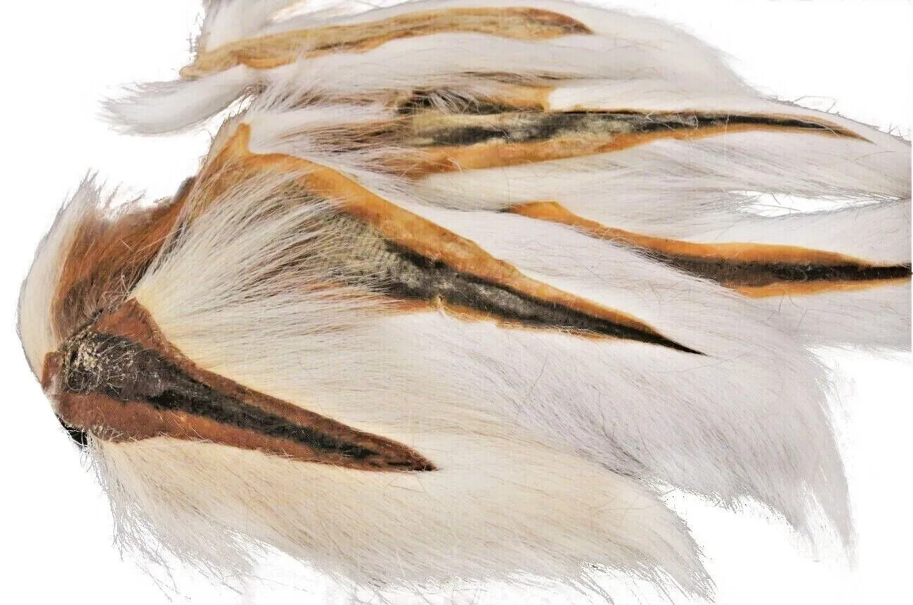 SupplyIt Large Northern Bucktail Natural White Fly Tying Material Deer Hair