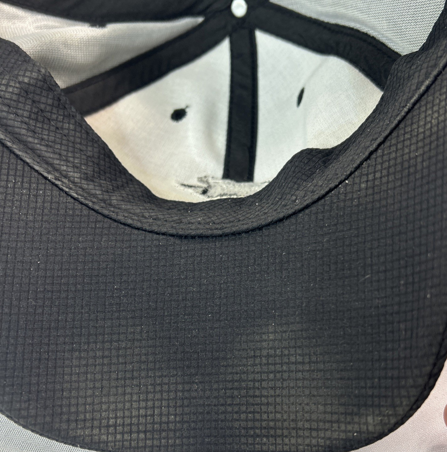 VTG Bear Trace Tims Ford Hat Cap Black Strap Back Golf Lightweight Breathable