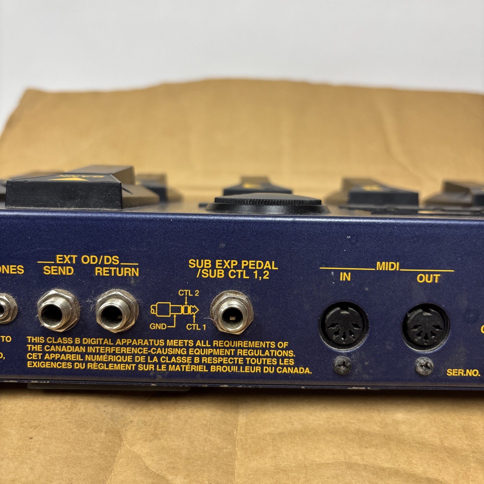 Boss GT-3 Multi-Effects Guitar Effects Processor Works 100V No Power Cord