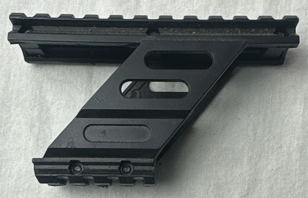 Airsoft Paintball Barrel Rail Accessories Handle Sight Flashlight Mount Black !