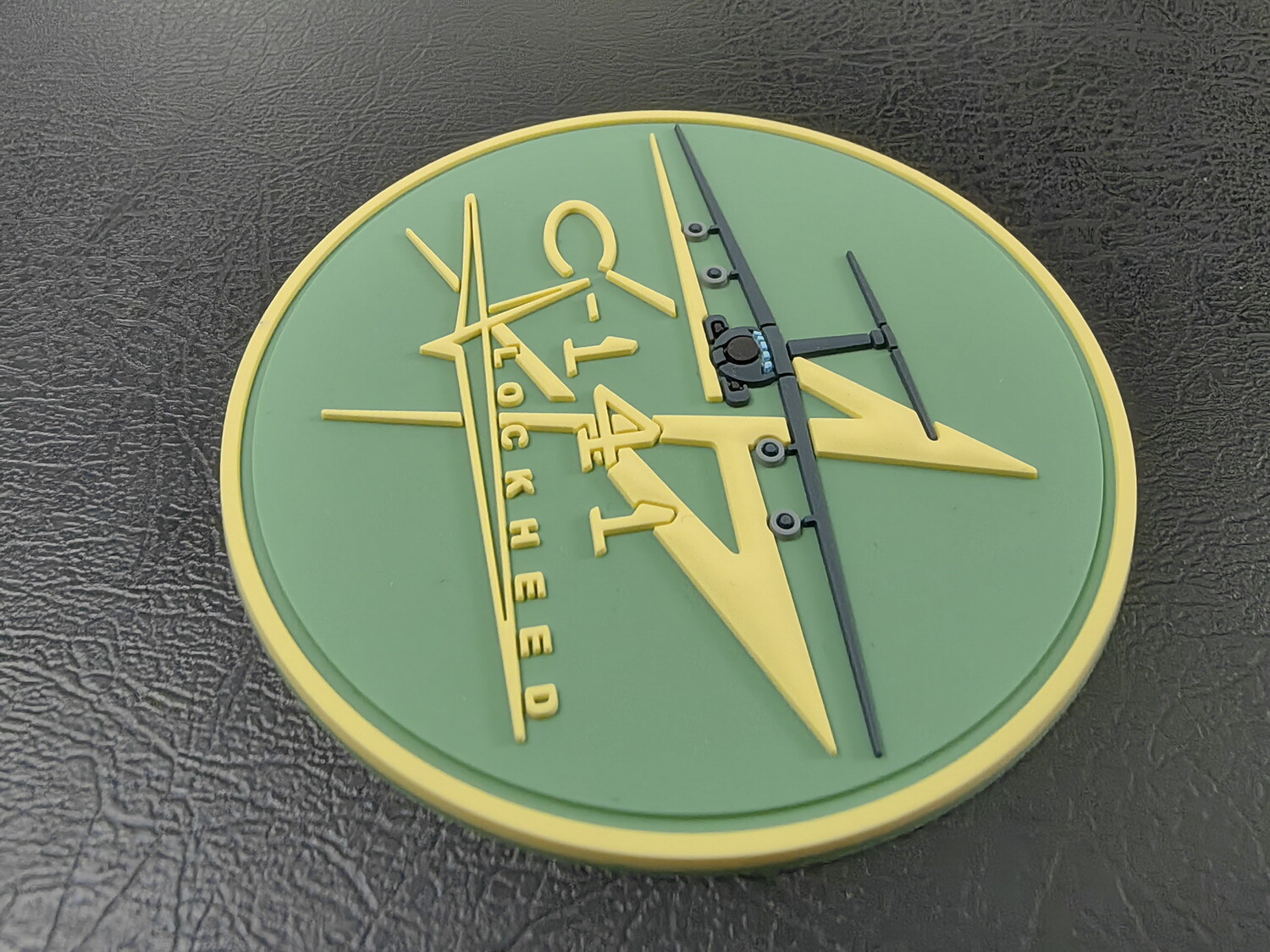 Lockheed Martin® C-141 Starlifter (Ashtray) PVC Patch – With Hook and Loop