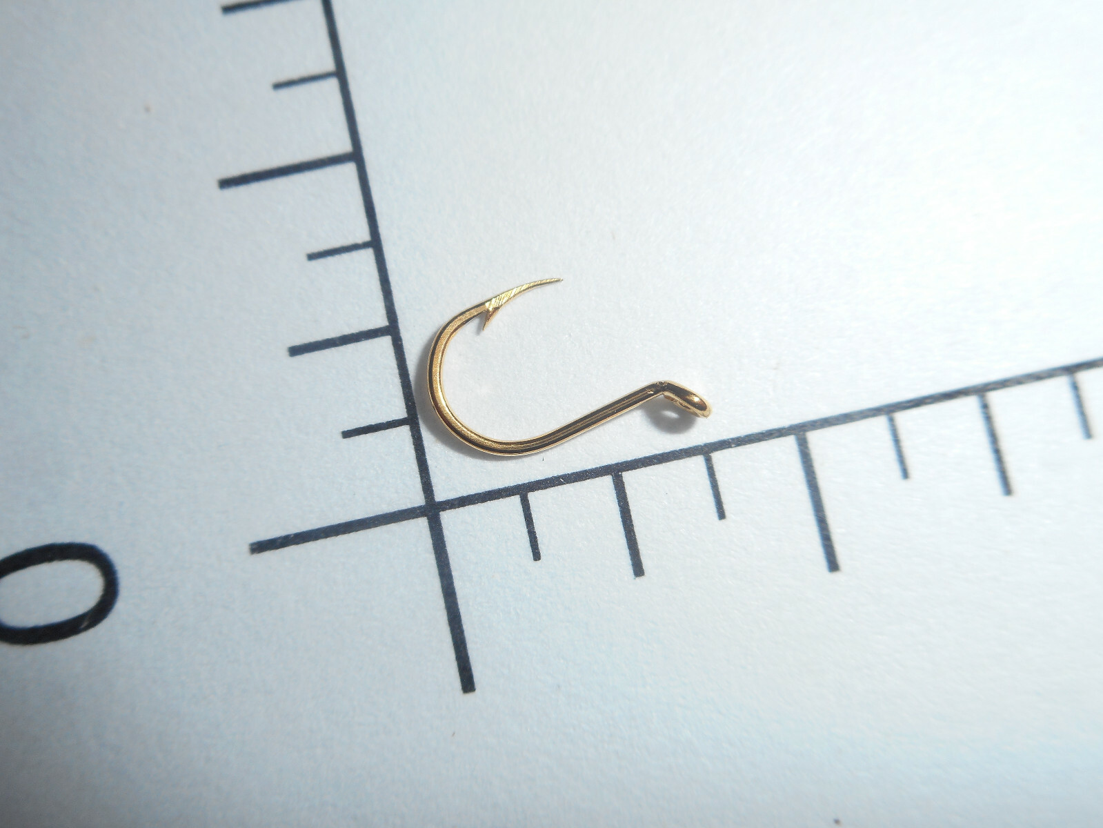 100 MUSTAD #12 FLY TYING A+ SALMON EGG/BAIT HOOKS Goldplated REVERSED 92367