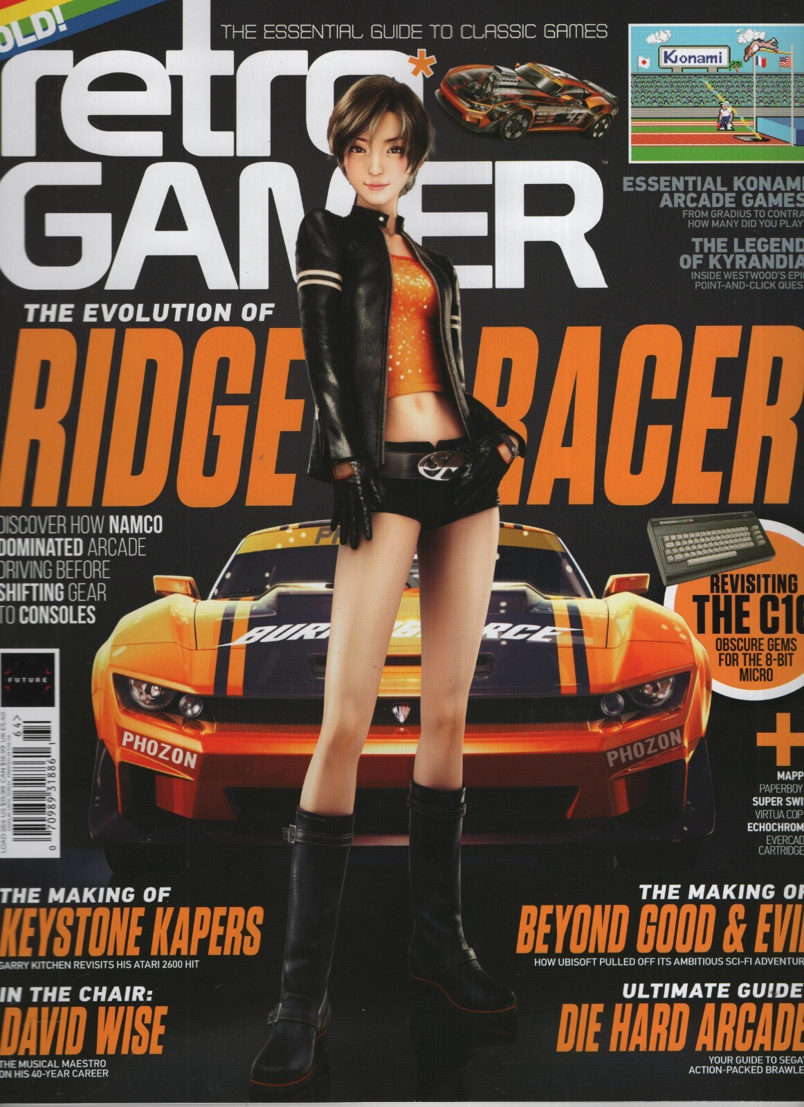 EVOLUTION OF RIDGE RACER RETRO GAMER MAGAZINE ISSUE #264 UK 2024