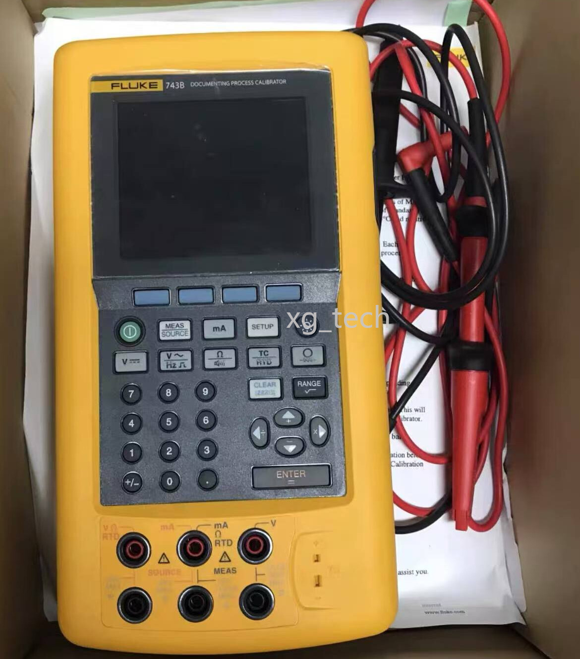 Fluke 743B Documenting Process Calibrator 95 new Expedited Shipping