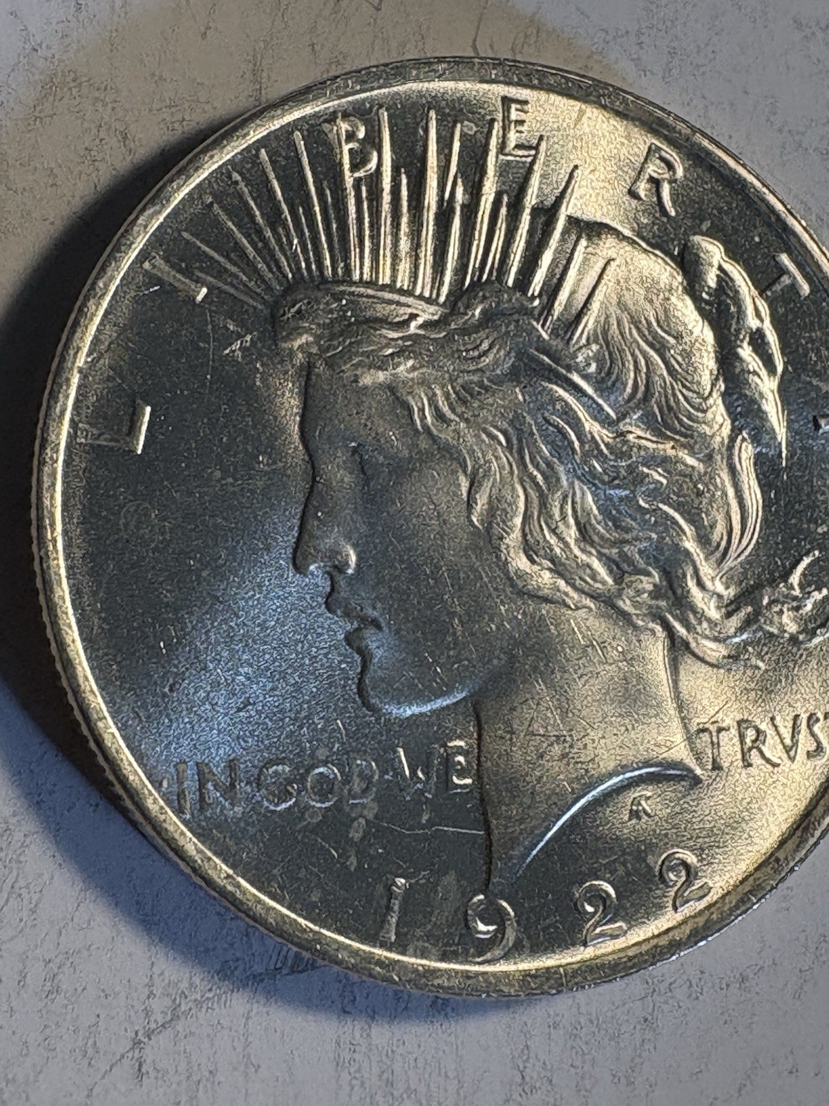1922-1925 - 90% Silver Peace Dollar Random Year/Mint BRILLIANT UNCIRCULATED BU