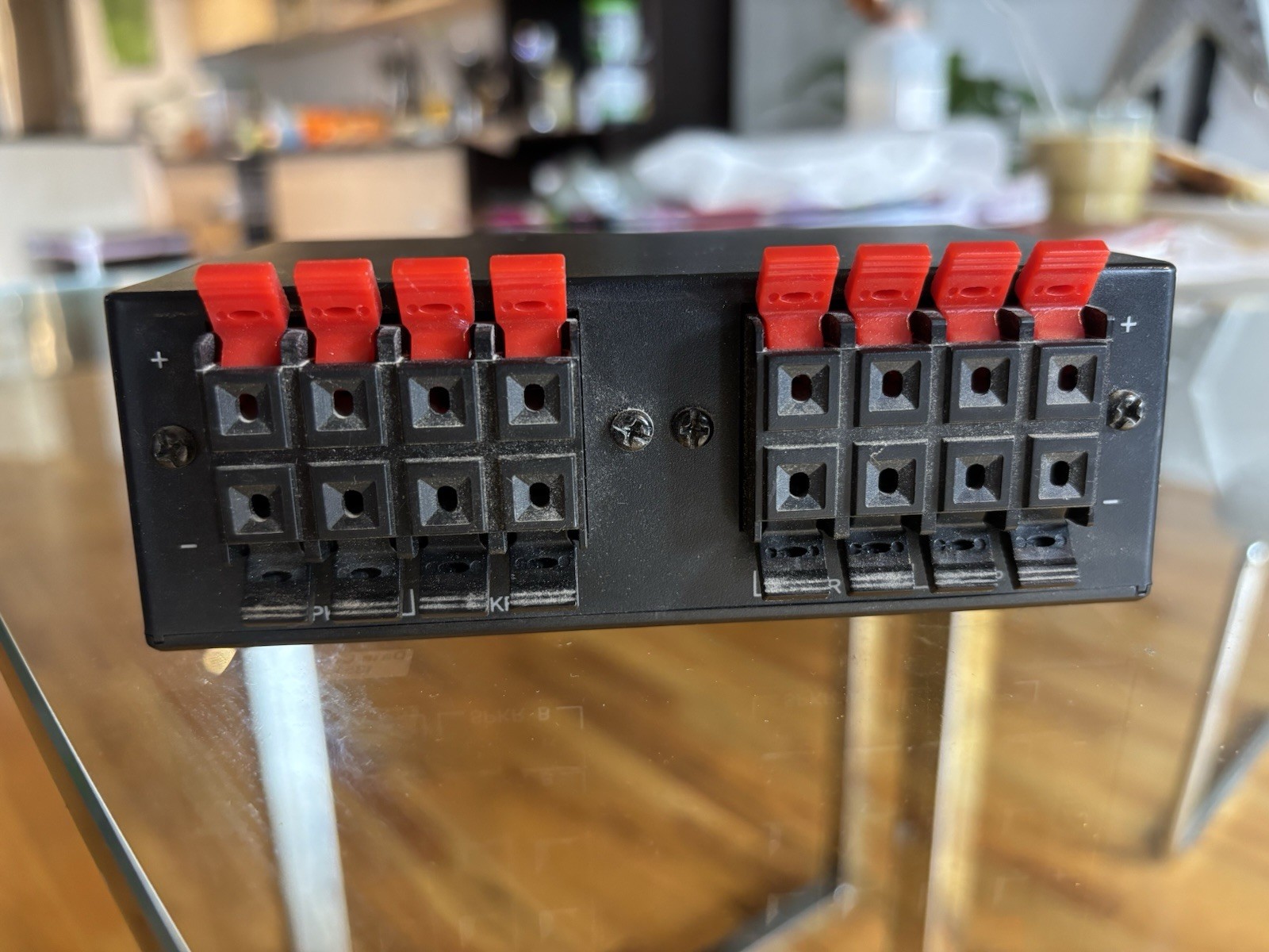 RCA 3 Input Stereo Audio Source Selector DT903SP