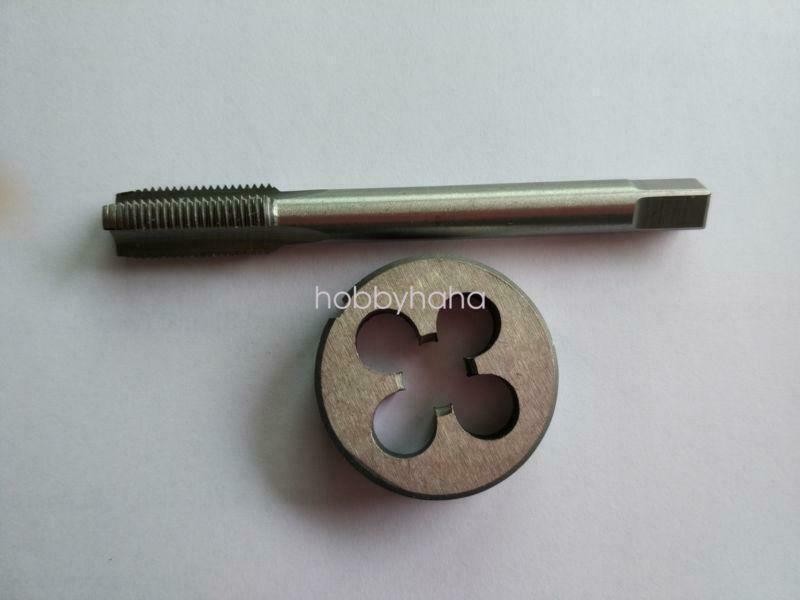 1pc HSS M11 X 1.5mm Plug Left Tap and 1pc M11 X 1.5mm Left Die Threading Tool
