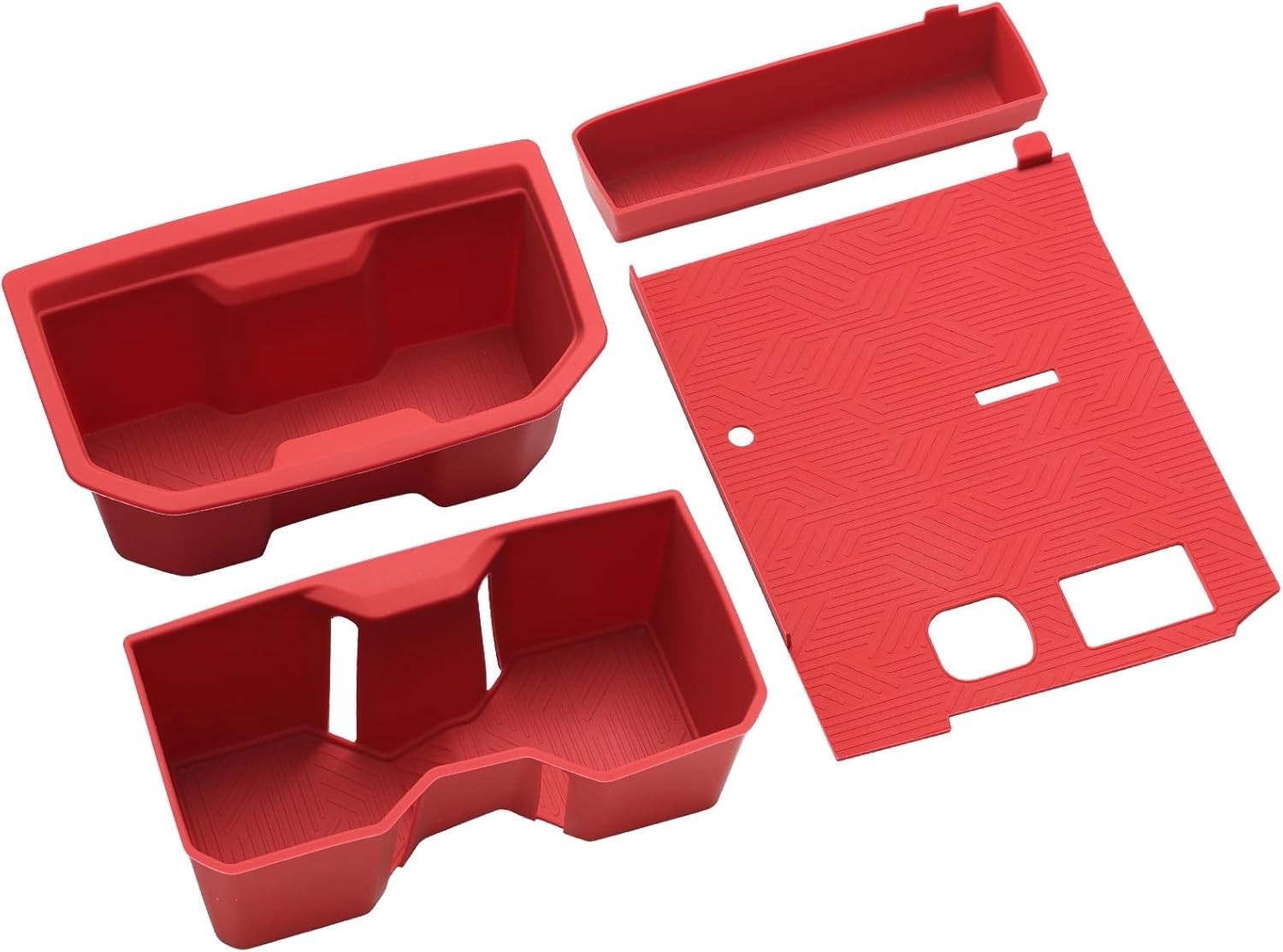 2024/2025 Tacoma Gen 4 Silicone Organizer, Non-Slip Console & Armrest Cup Holder