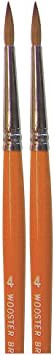 Wooster -4 Red Sable Watercolor Pointed Artist Paintbrush 2-Pack, F1627-4-2PK