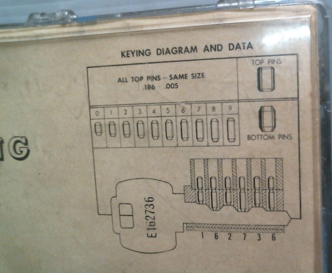 Keying Kit #1420 **VINTAGE**