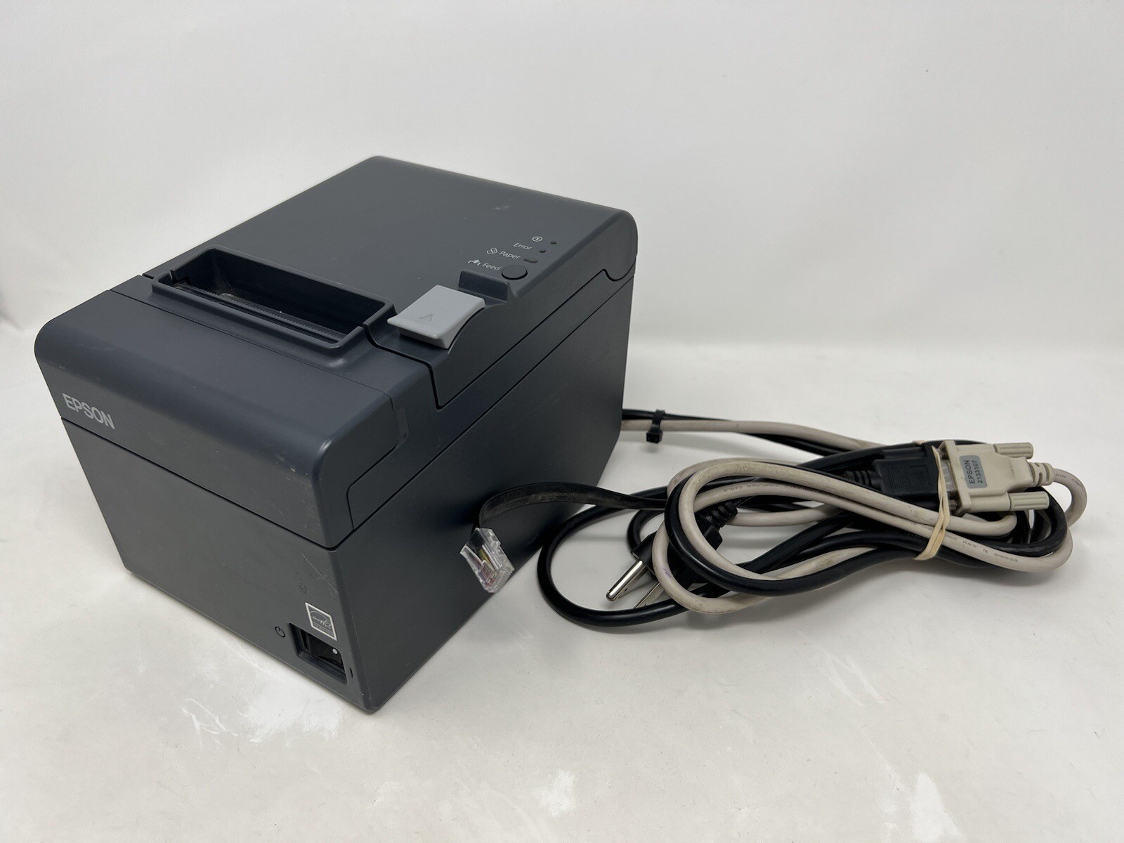 Epson TM-T20 M249A POS Thermal Receipt Printer w/ Power & POS Cords