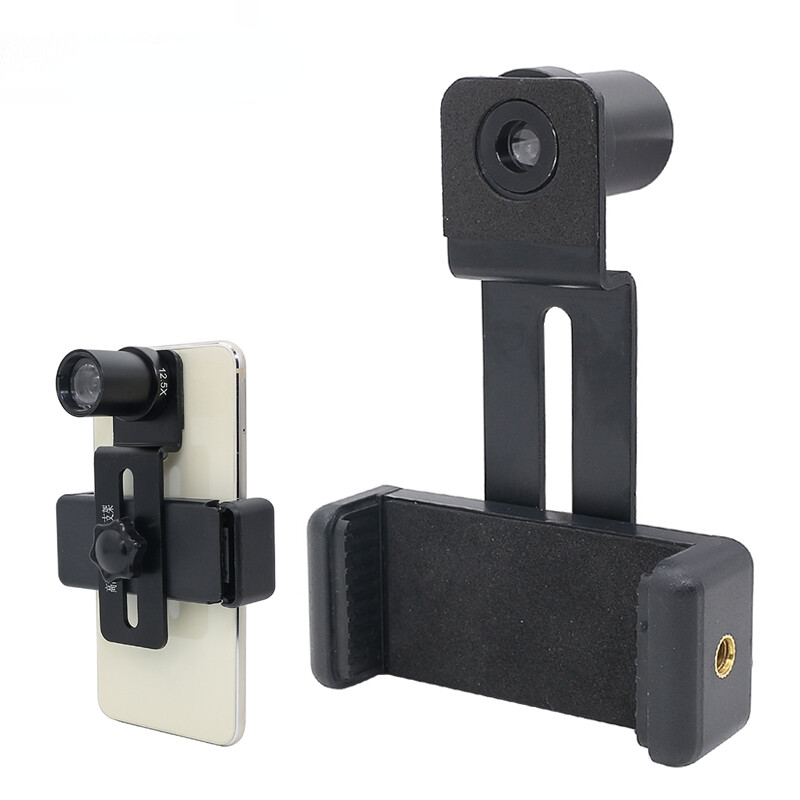 23.2mm Mounting Universal Microscope Stand Mount Bracket Adapter for Cellphone