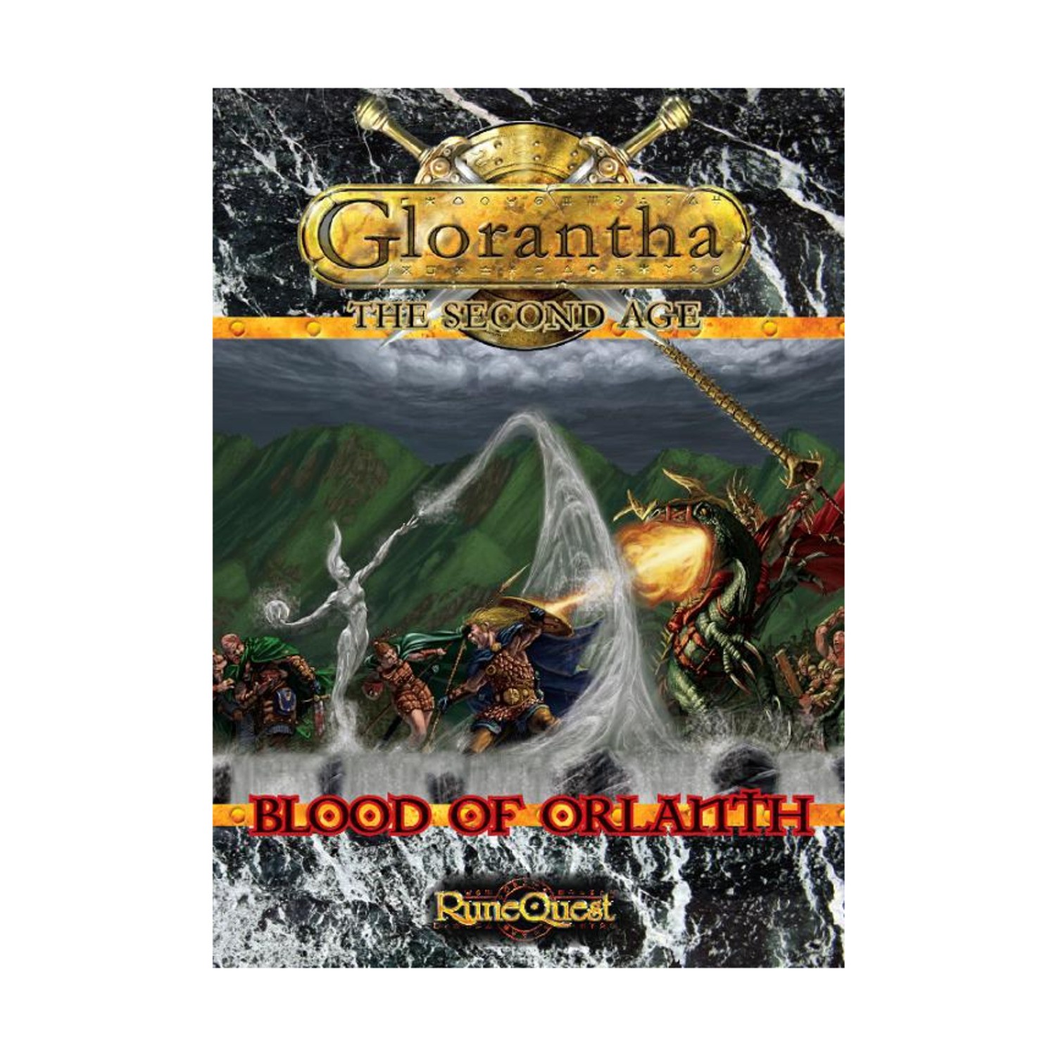 Mongoose RuneQuest Blood of Orlanth VG+/NM