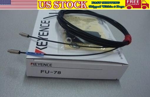 1PC New In Box Keyence FU-78 Fiber Optic Sensor FU78 Free Shipping