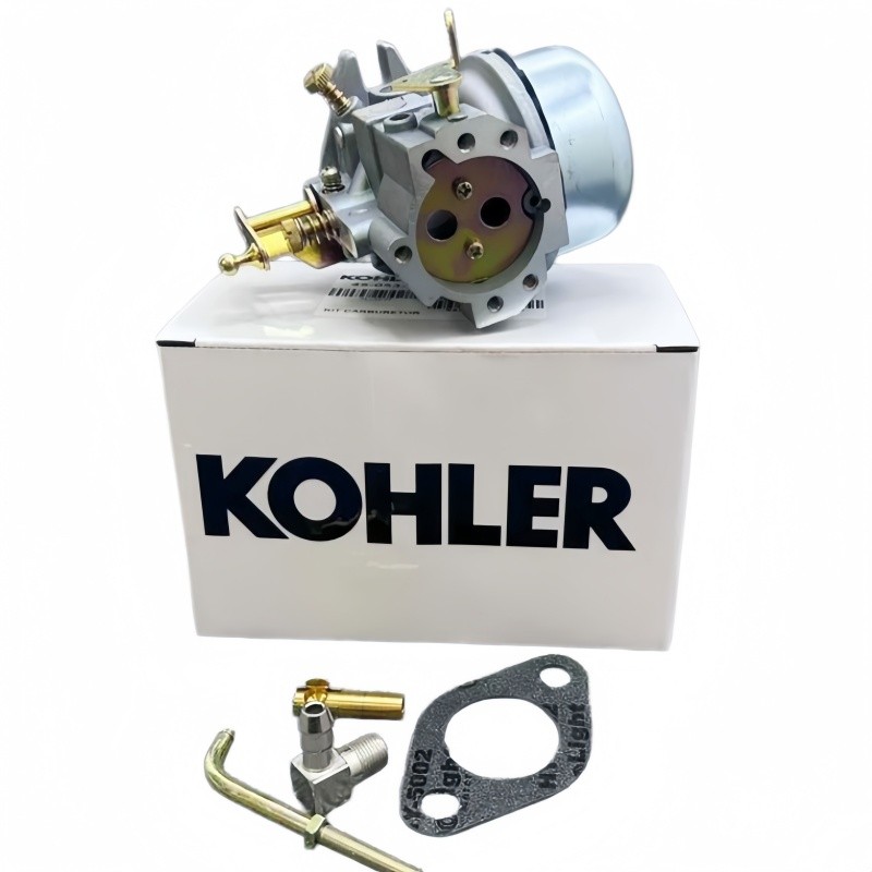 KOHLER 45-053-55 Carburetor Set For Kohler K321 K341 Cast Iron M14 M16 14HP 16HP