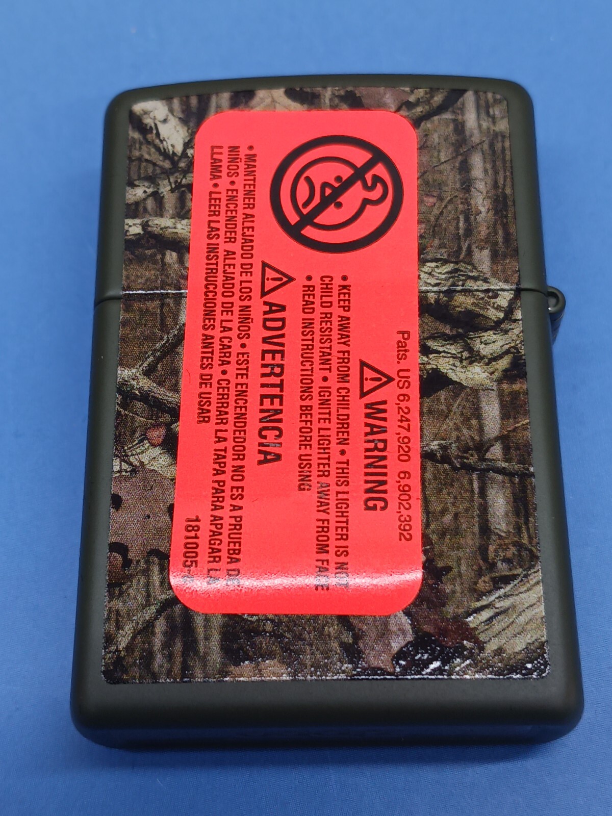 Zippo Green Matte Mossy Oak Break-Up Infinity 28331