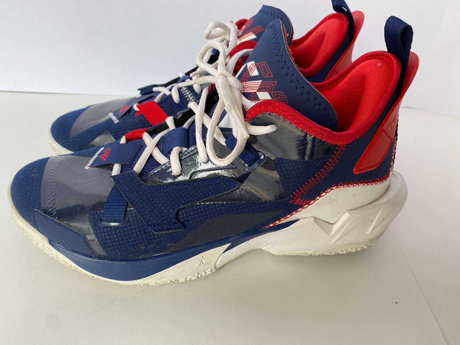 Nike Men's Size 9.5 - Air Jordan Why Not Zer0.4 Washington Wizards