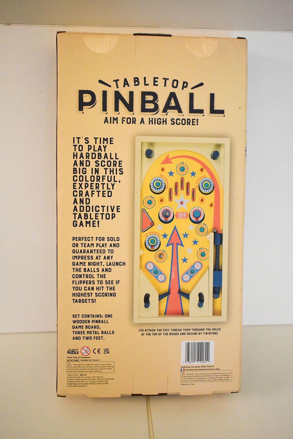 Tabletop Pinball Machine NEW