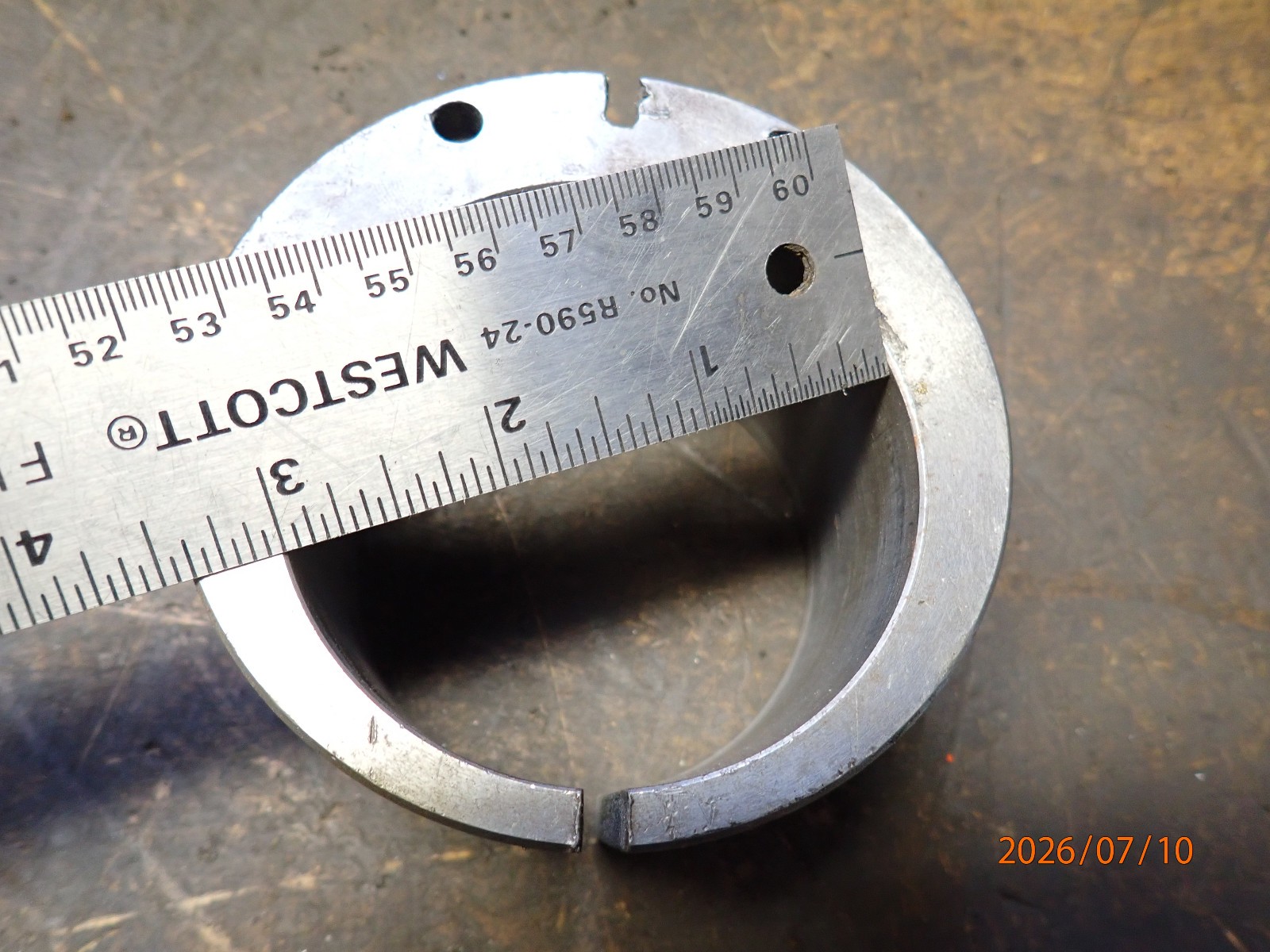 ECCENTRIC ADPATER COLLAR FOR SURFACE GRINDER HIGH SPEED SPINDLE ATTACHMENT