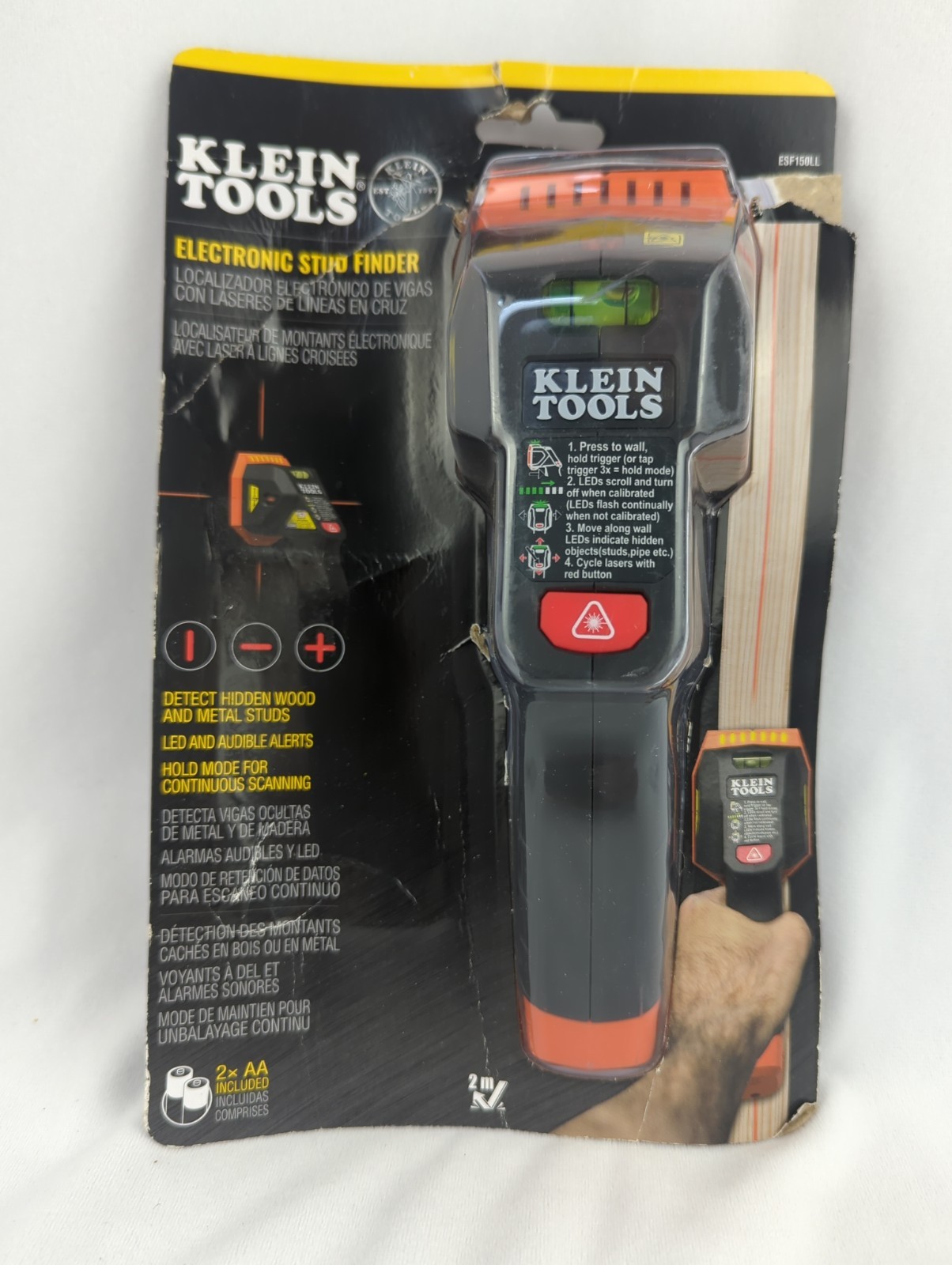 Klein Tools ESF150LL Electronic Stud Finder