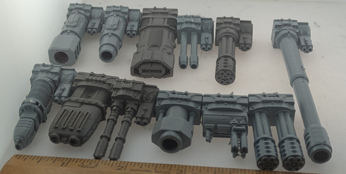 Grim Guard Tank GH V2 [13 WEAPON SET] Wargaming Miniature