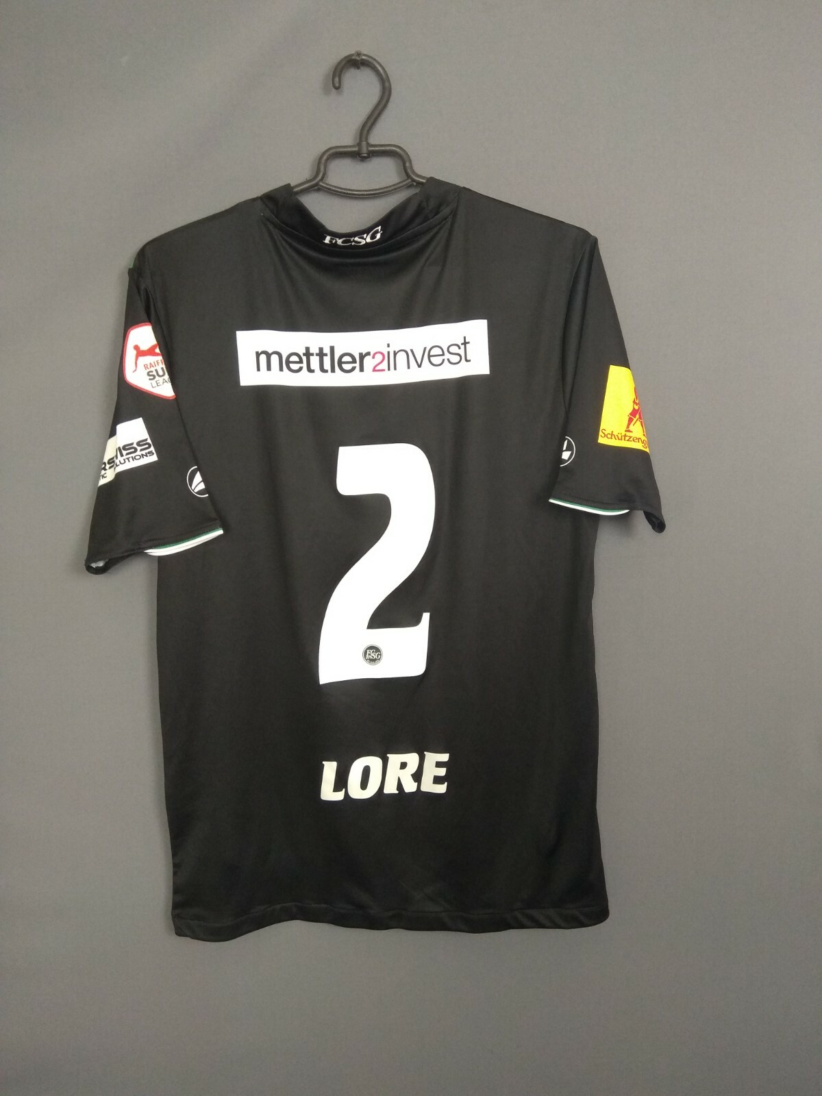 Lore St. Gallen Jersey 2013 2014 Away SMALL Shirt Soccer Football Jako ig93