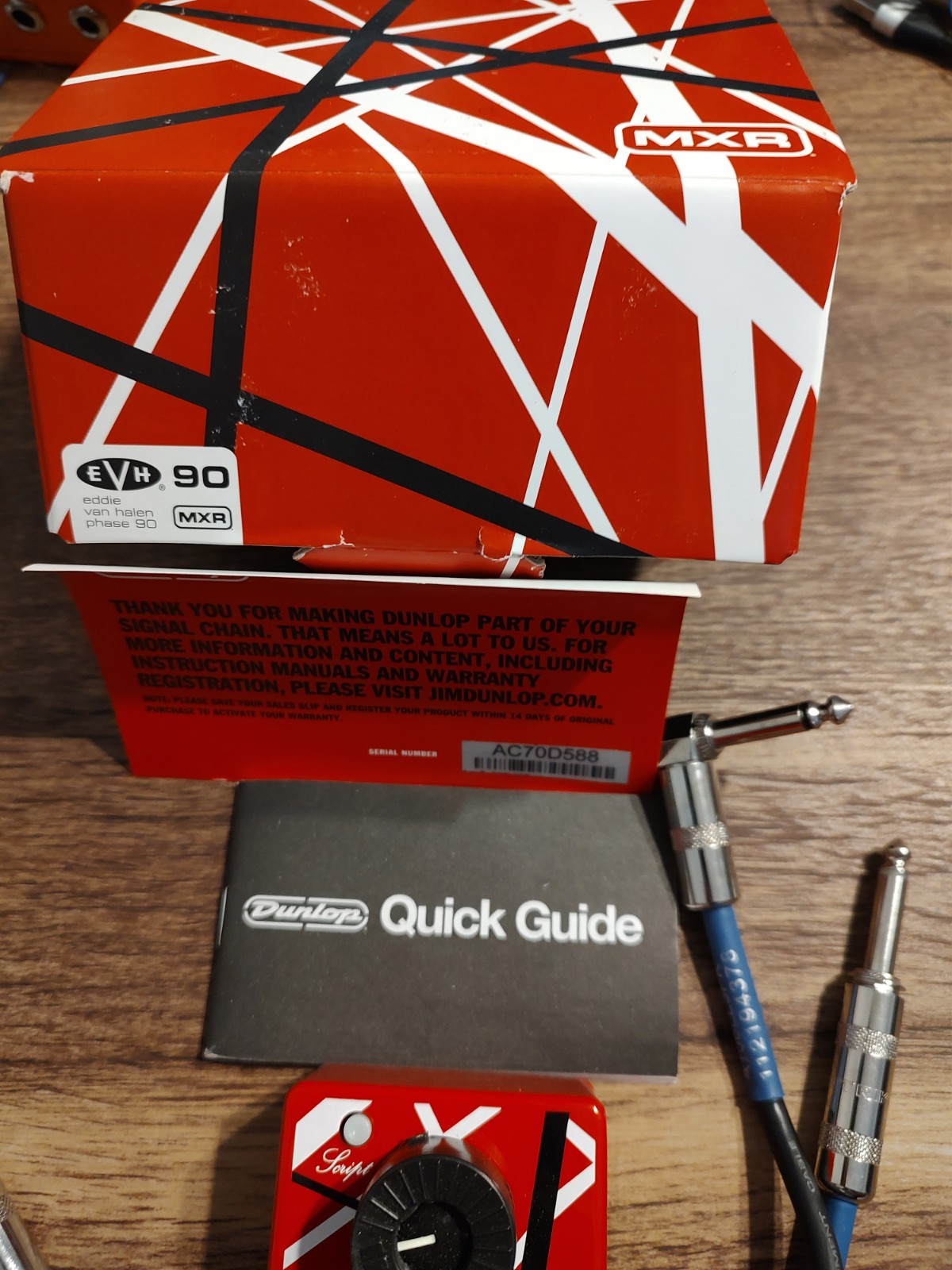 MXR EVH Phase 90 Eddie Van Halen Guitar Pedal